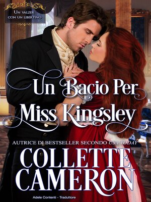 cover image of Un Bacio per Miss Kingsley